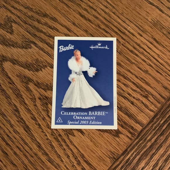 Celebration Barbie Ornament, Special 2003 Edition Collectors Series - Picture 4 of 7
